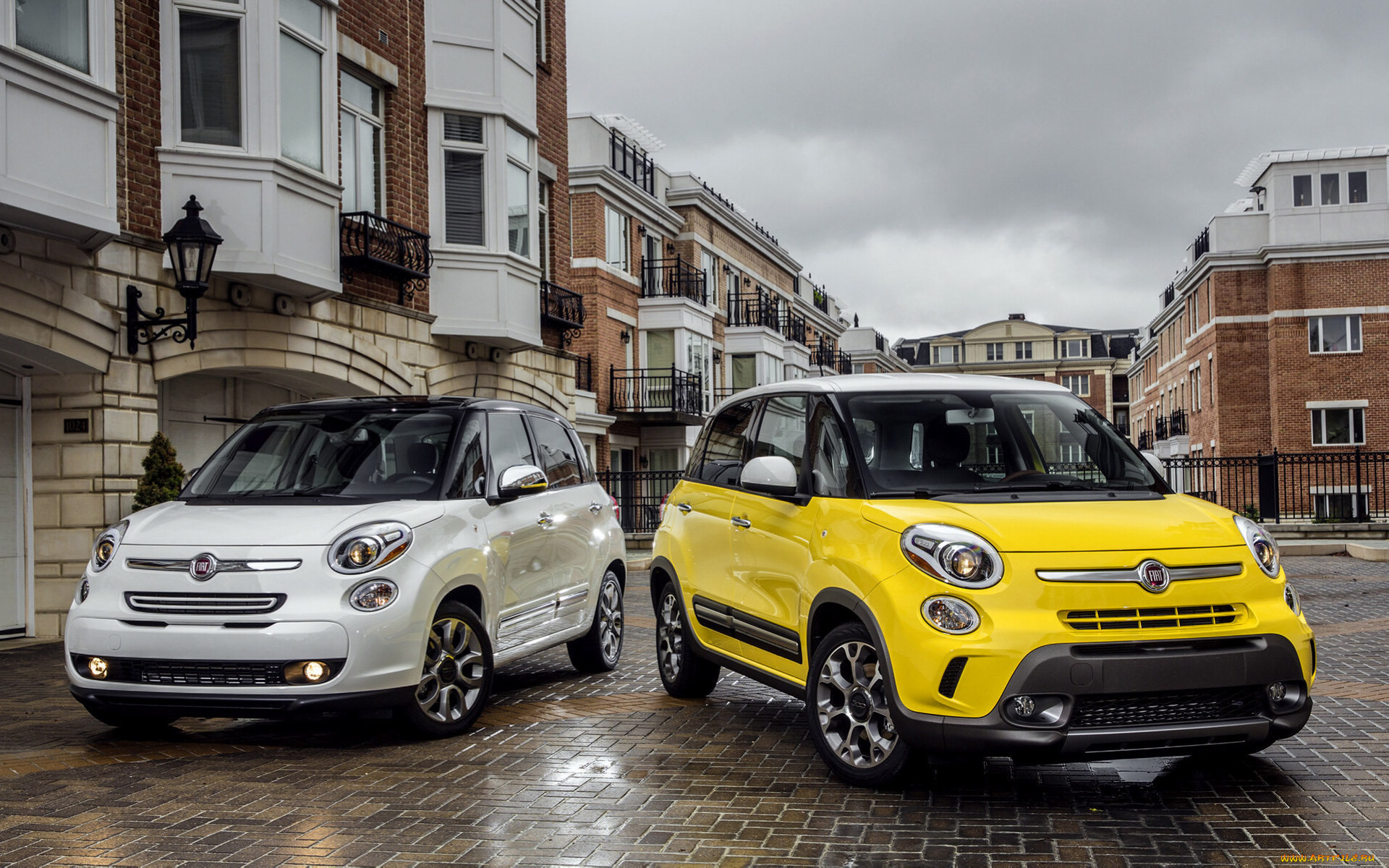 , fiat, 500l, car